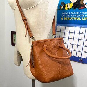 Anthropologie Faux Leather Sling Mini Crossbody